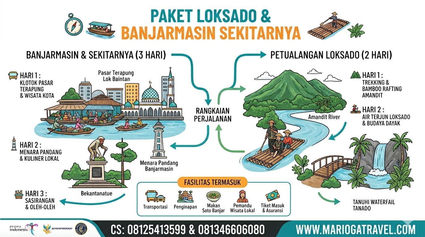 South Borneo - Banjarmasin - Loksado 4D3N